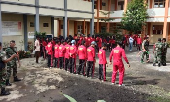 Sinergi SMKS Pembangunan Kota Ternate Dengan Koramil 1501-01 Kota Ternate Dalam Pembentukan Karakter Positif Peserta Didik