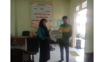 WUJUD SOLIDARITAS SISWA SMK PEMBANGUNAN GALANG DANA KEMANUSIAAN UNTUK PALESTINA